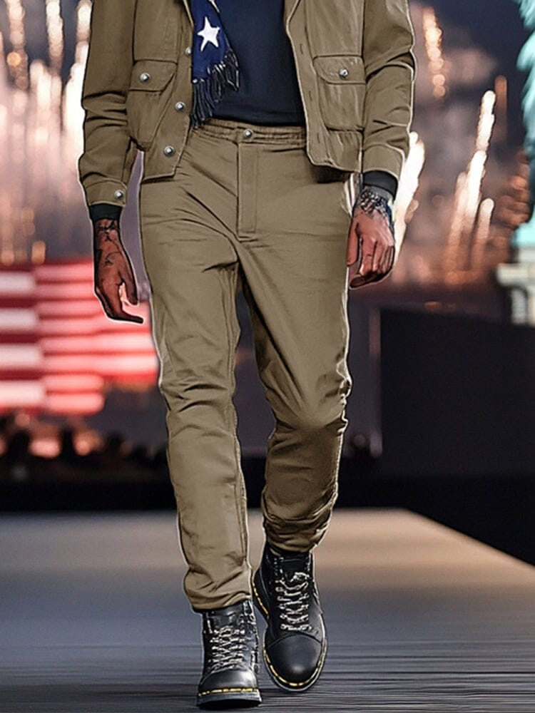 Cargo Style 100% Cotton Jacket Set