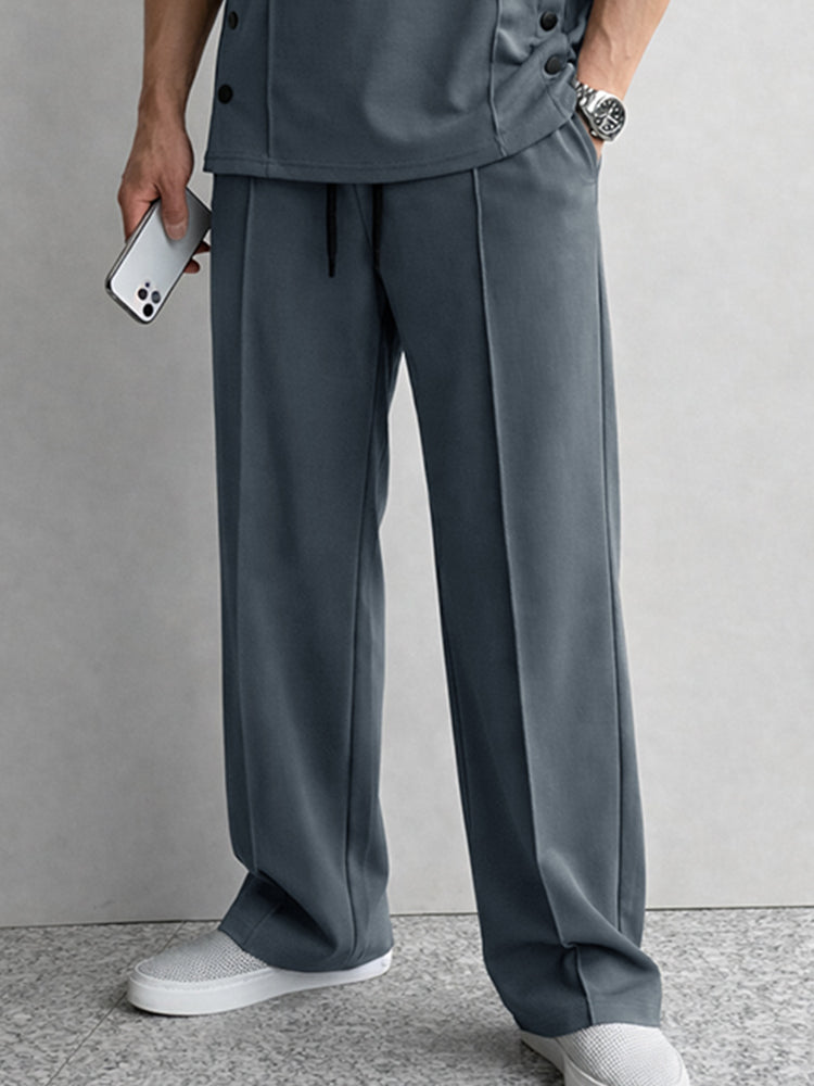 Unique Button Accents Tank Top and Pants Set