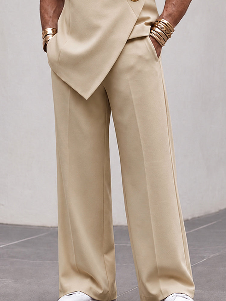 Effortless Luxe Sleeveless Top Pants Set