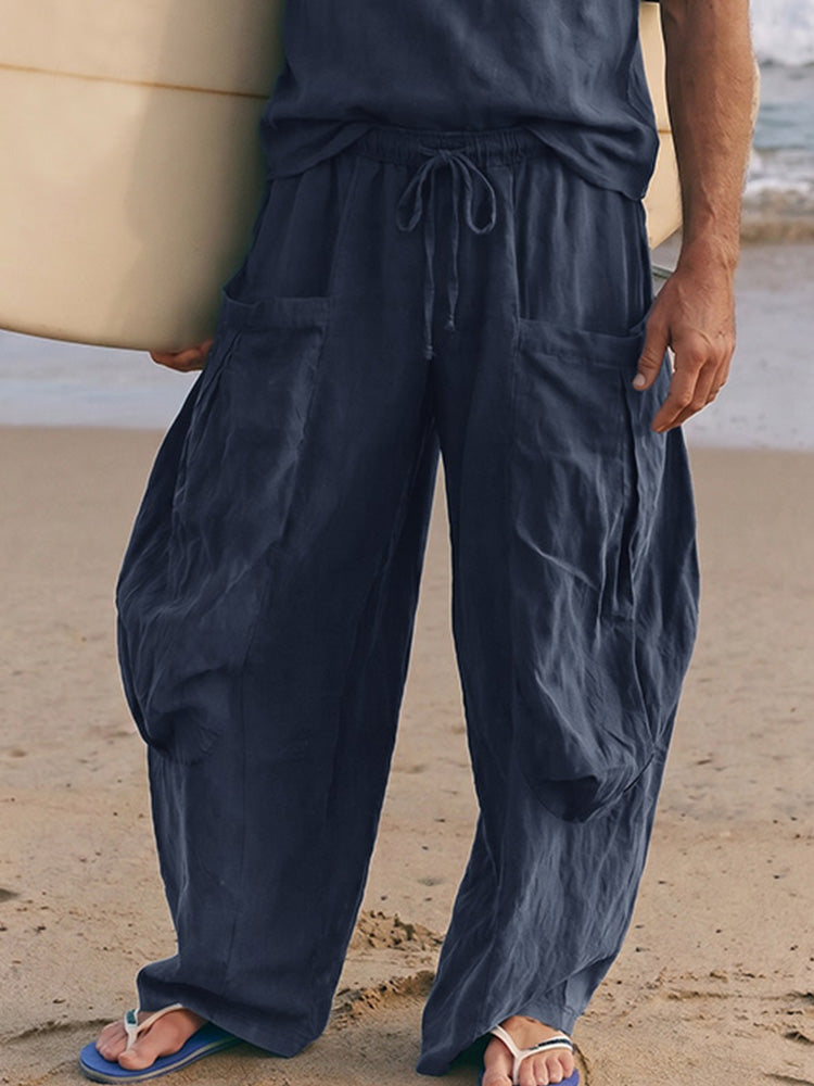 Effortless Loose 100% Cotton Matching Set