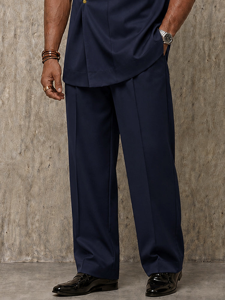 Modern Commuter Pullover Shirt Pants Set