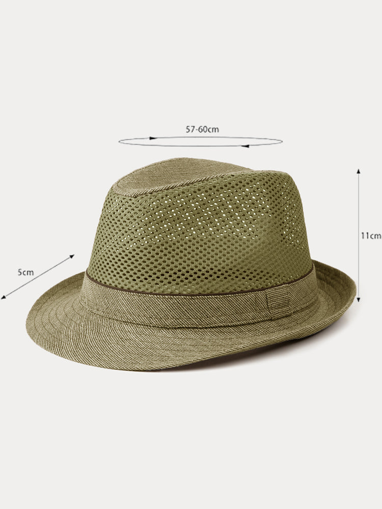 Ultra-Breathable Hollow-Out Straw Hat