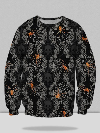 Printed Street Trend Classic Crew Neck Sweatshirt
