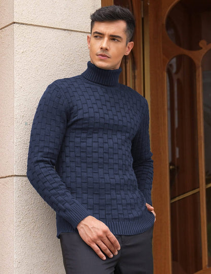 Slim Fit Turtleneck Thermal Sweaters (US Only)