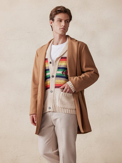 Stylish Colorful Graphic Cardigan