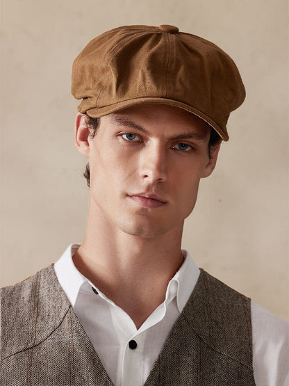 Vintage 100% Cotton Beret Hat