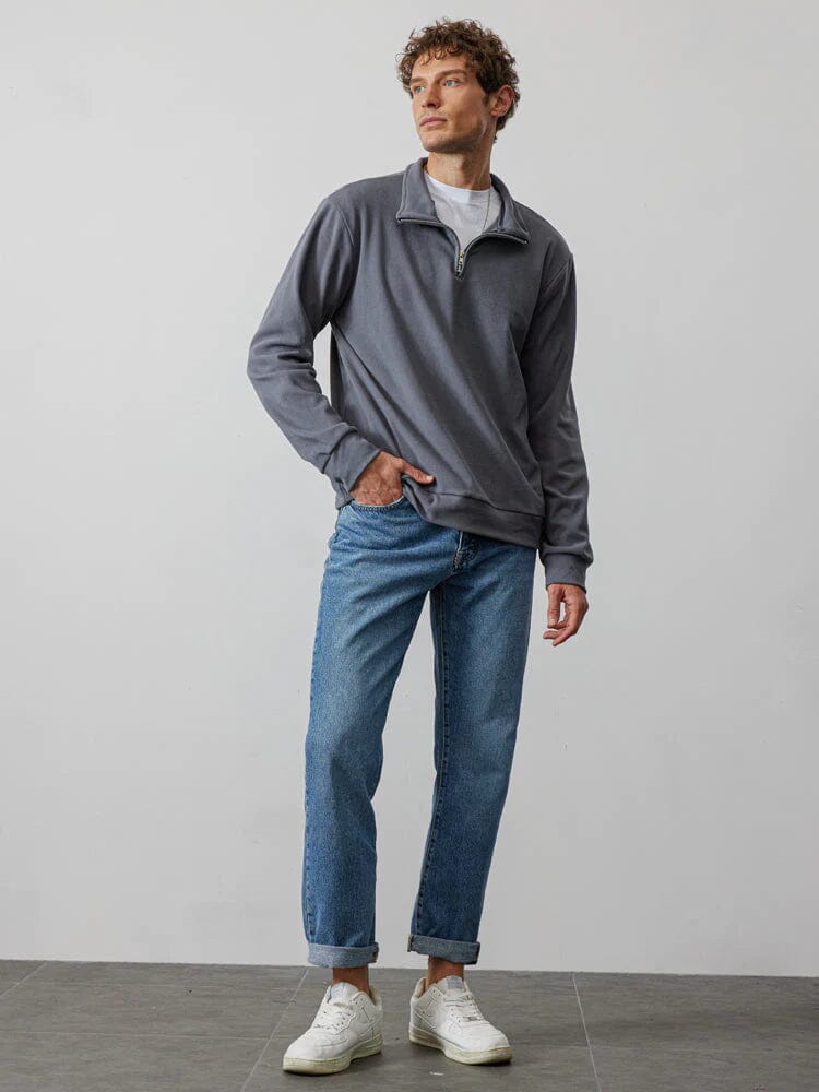 Long sleeved knit shirt
