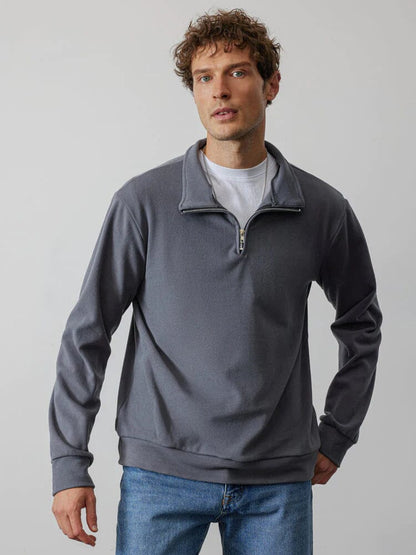 Long sleeved knit shirt