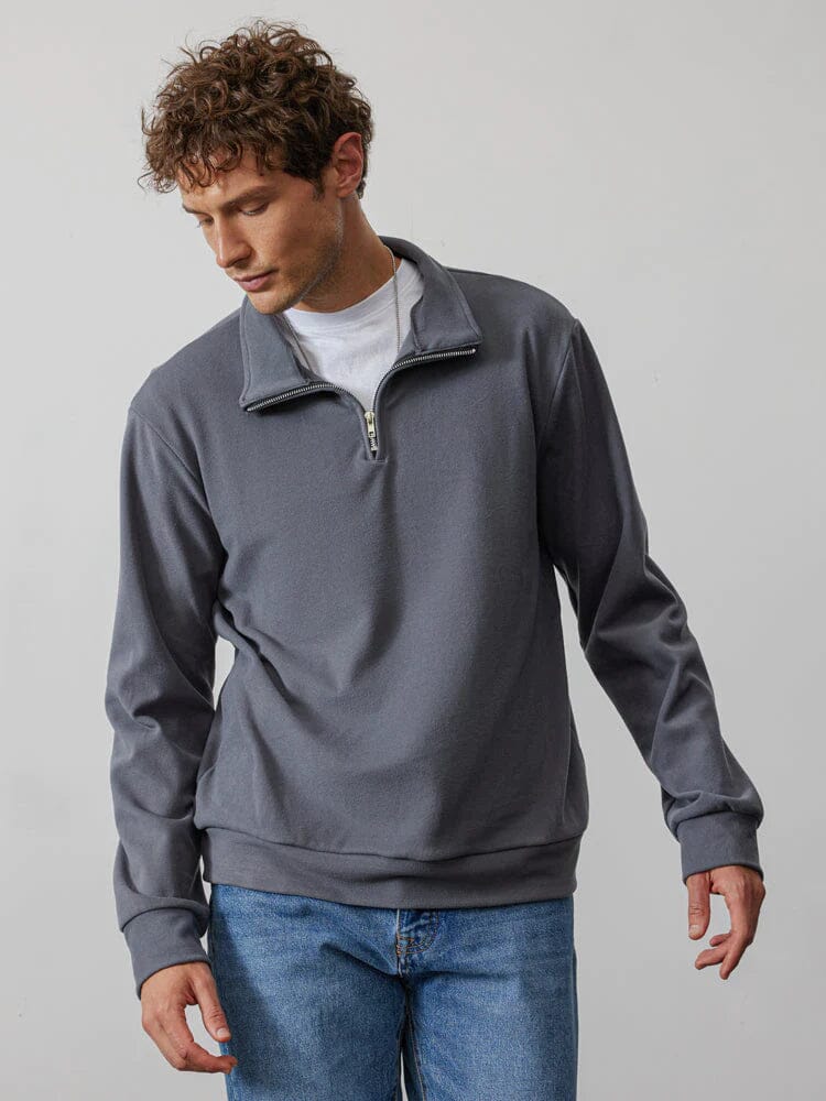 Long sleeved knit shirt
