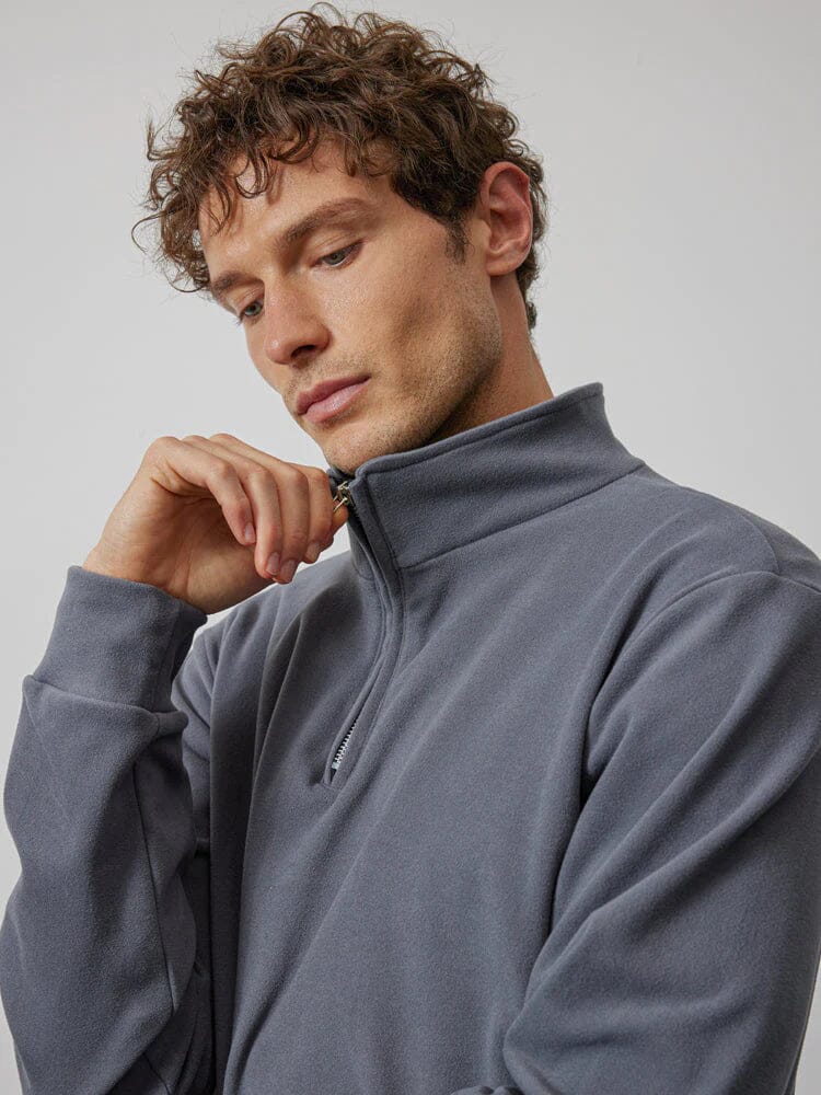 Long sleeved knit shirt