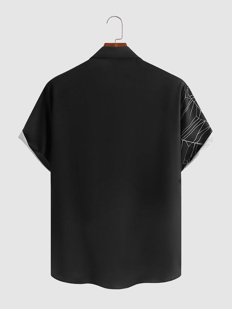 Halloween Pattern Short Sleeves Shirt 5