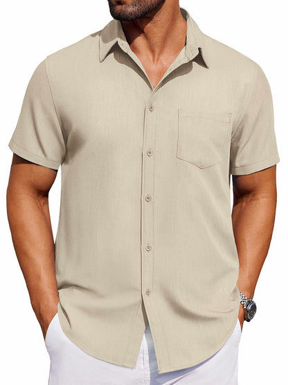 Casual Button Down Denim Shirt (US Only)