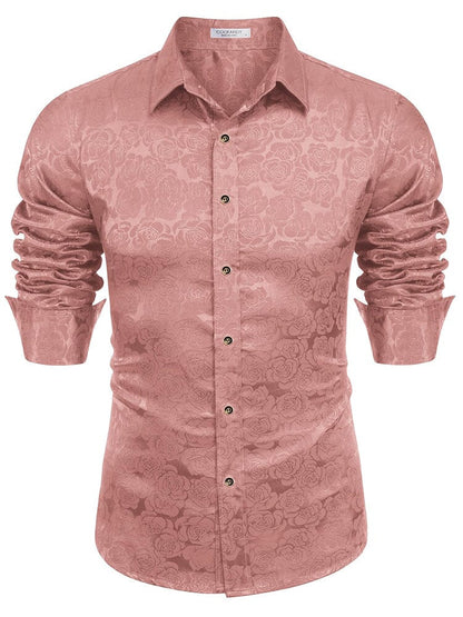 Modern Silk Stain Dress Shirts (US Only)