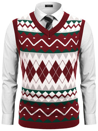 Gz981 Red and White Plaid