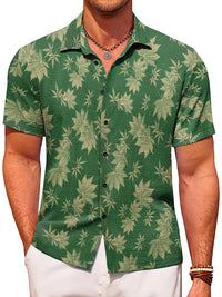 Printed-dark Green