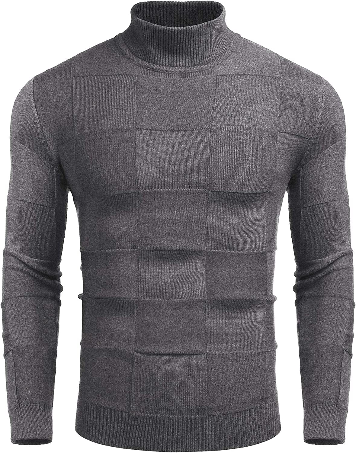 Ribbed Knit Pullover Sweater Turtneck Sweaters (US Only)