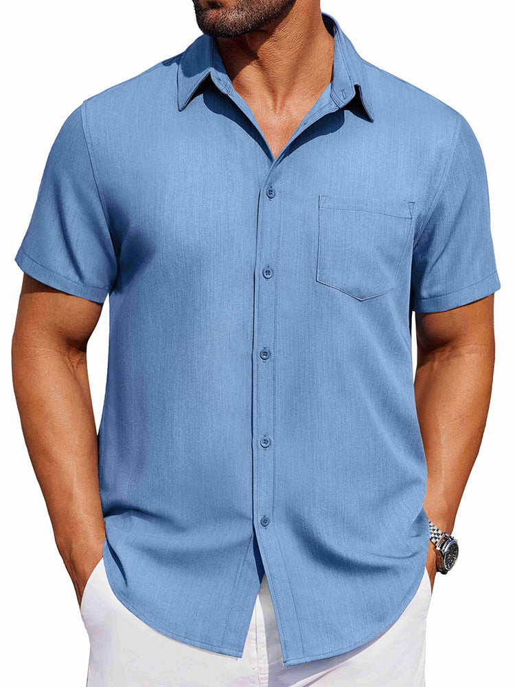Casual Button Down Denim Shirt (US Only)