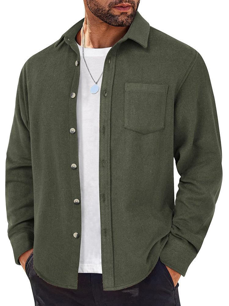 Casual Flannel Long Sleeve Shirt (US Only)