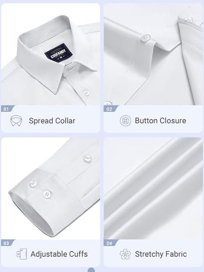 Essential Wrinkle-Free Stretch Dress Shirt (US Only)