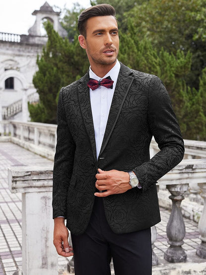 Floral Embroidered Party Blazer (US Only)