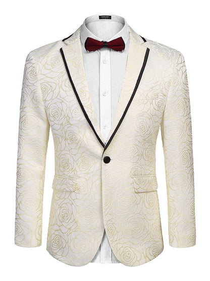 Floral Embroidered Party Blazer (US Only)