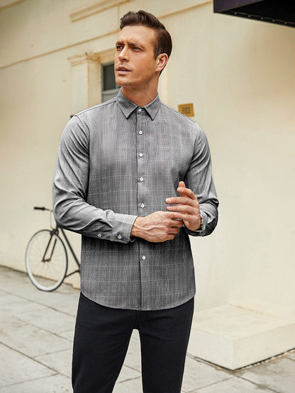 Classic Regular Fit Plaid Shirt (US Only)