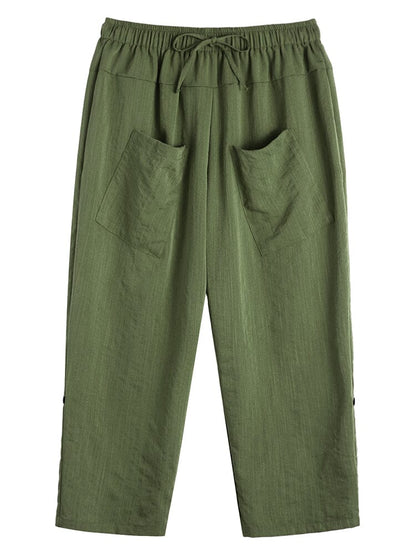 Linen Harem Beach Yoga Pants (US Only)