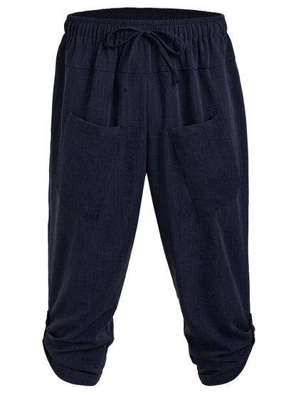 Linen Harem Beach Yoga Pants (US Only)