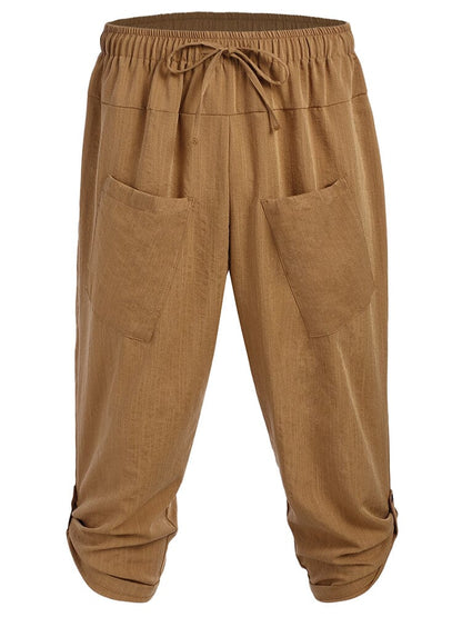 Linen Harem Beach Yoga Pants (US Only)