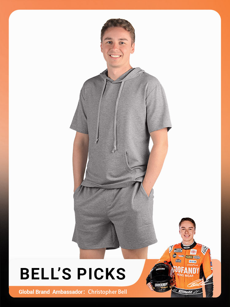 Loose Fit Hooded Sweatsuit Set (US Only)