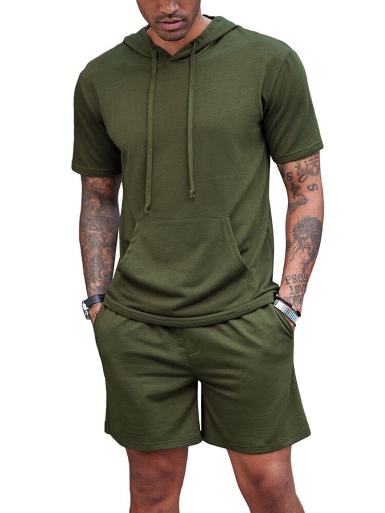 Loose Fit Hooded Sweatsuit Set (US Only)