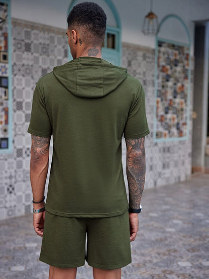 Loose Fit Hooded Sweatsuit Set (US Only)