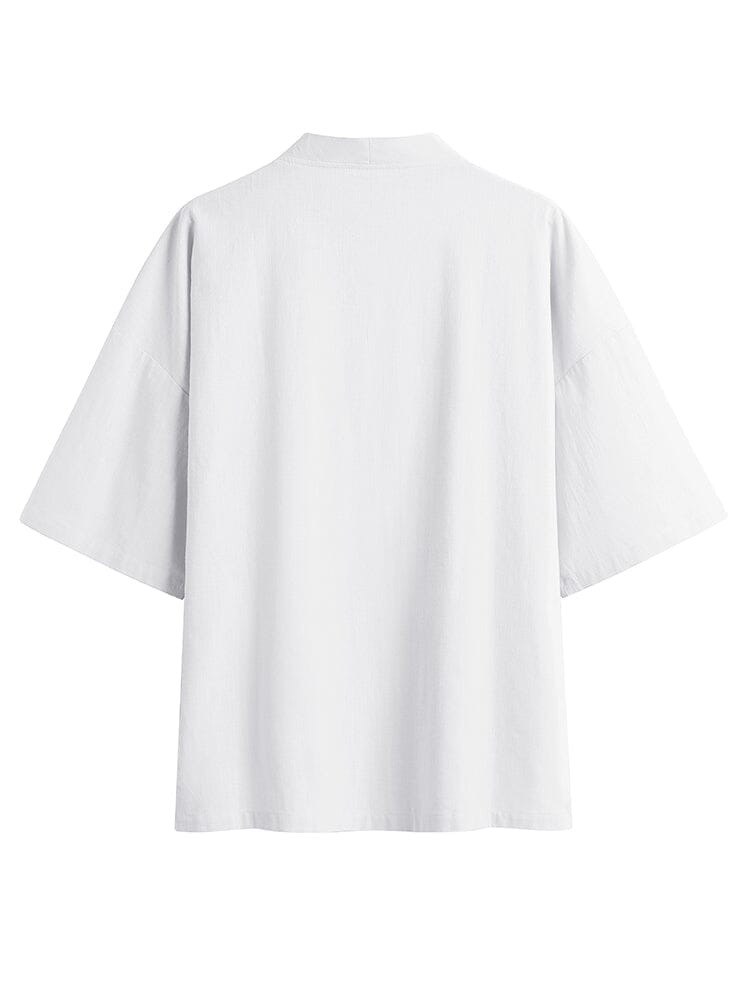 Cotton Linen Kimono Shirt (US Only)