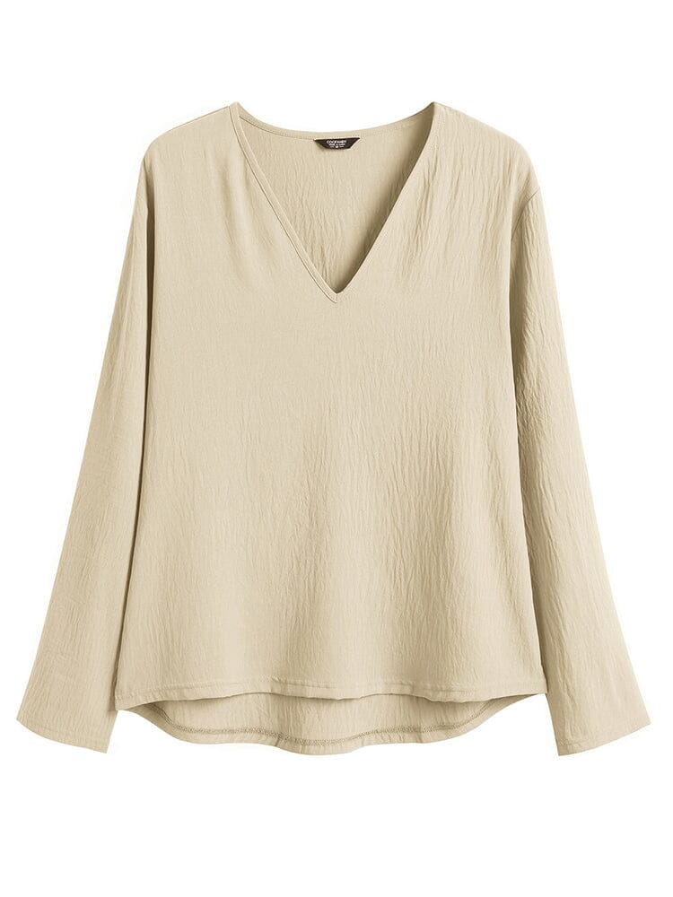 Casual Comfort V-Neck Beach Tops (US Only)