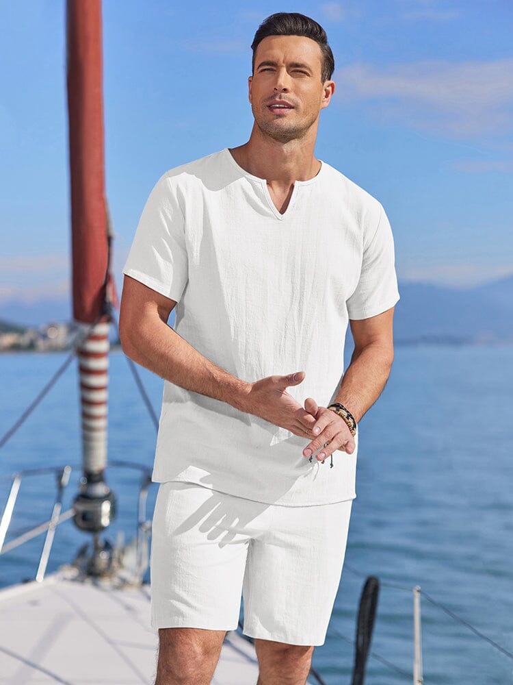 Soft Pure Cotton Shirt Set (US Only)