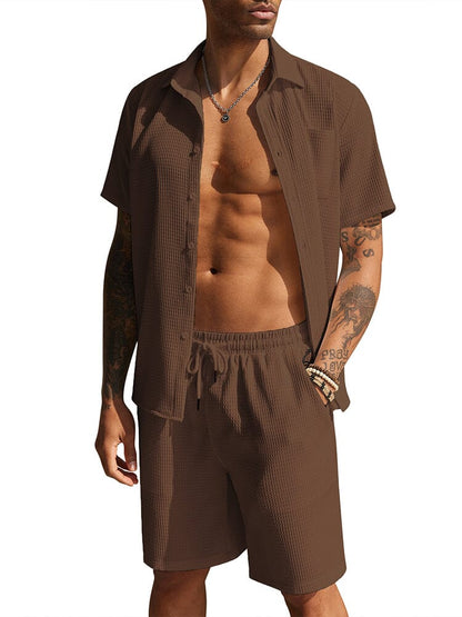 Casual Waffle Shirt Holiday Set (US Only)