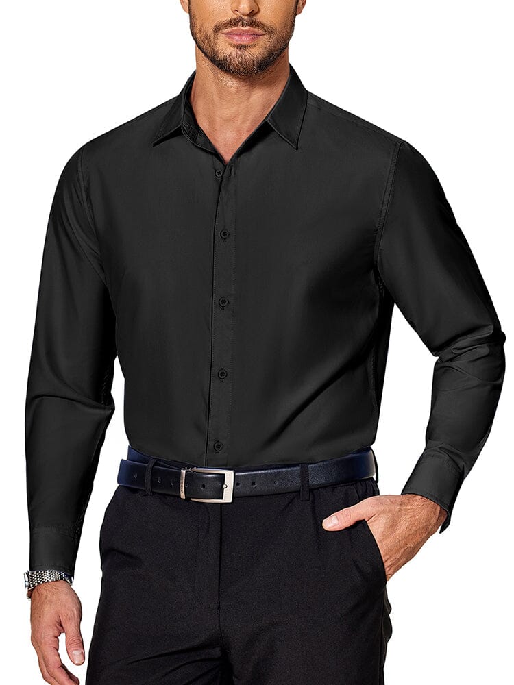Premium Wrinkle Free Dress Shirt (Live Only)
