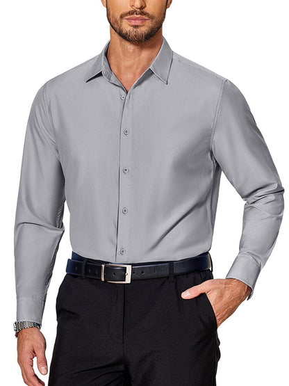 Premium Wrinkle Free Dress Shirt (Live Only)