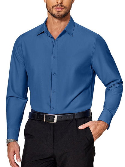 Premium Wrinkle Free Dress Shirt (Live Only)