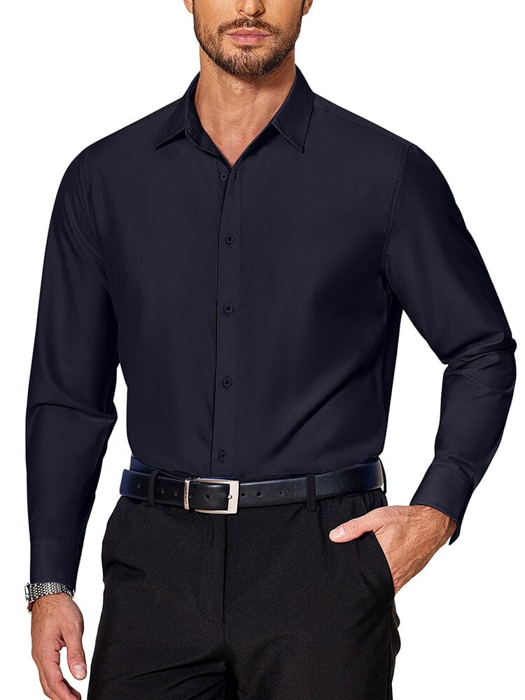 Premium Wrinkle Free Dress Shirt (Live Only)