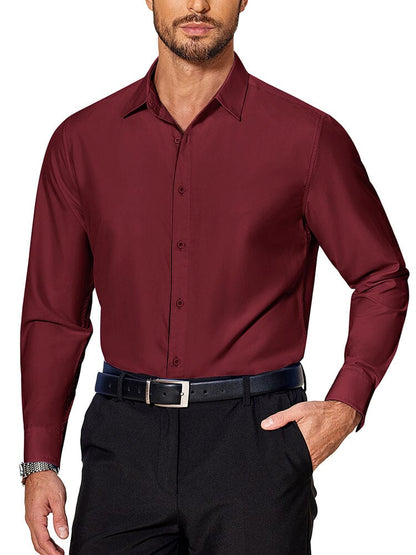Premium Wrinkle Free Dress Shirt (Live Only)