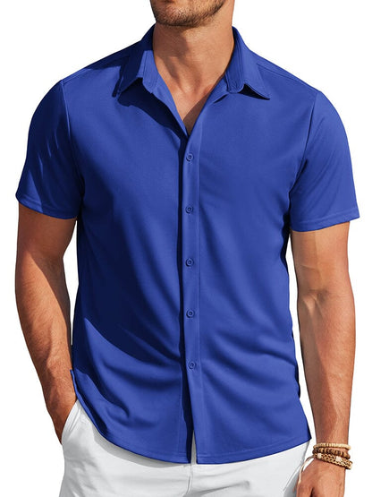 Casual Wrinkle Free Stretch Shirt (Live Only)