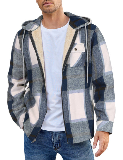 Comfy Plaid Flannel Lined Jacket (US Only)