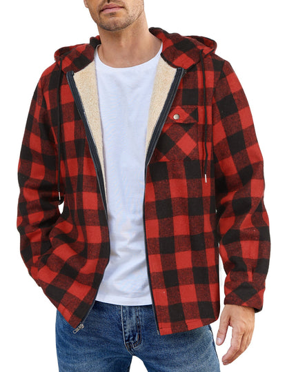 Comfy Plaid Flannel Lined Jacket (US Only)