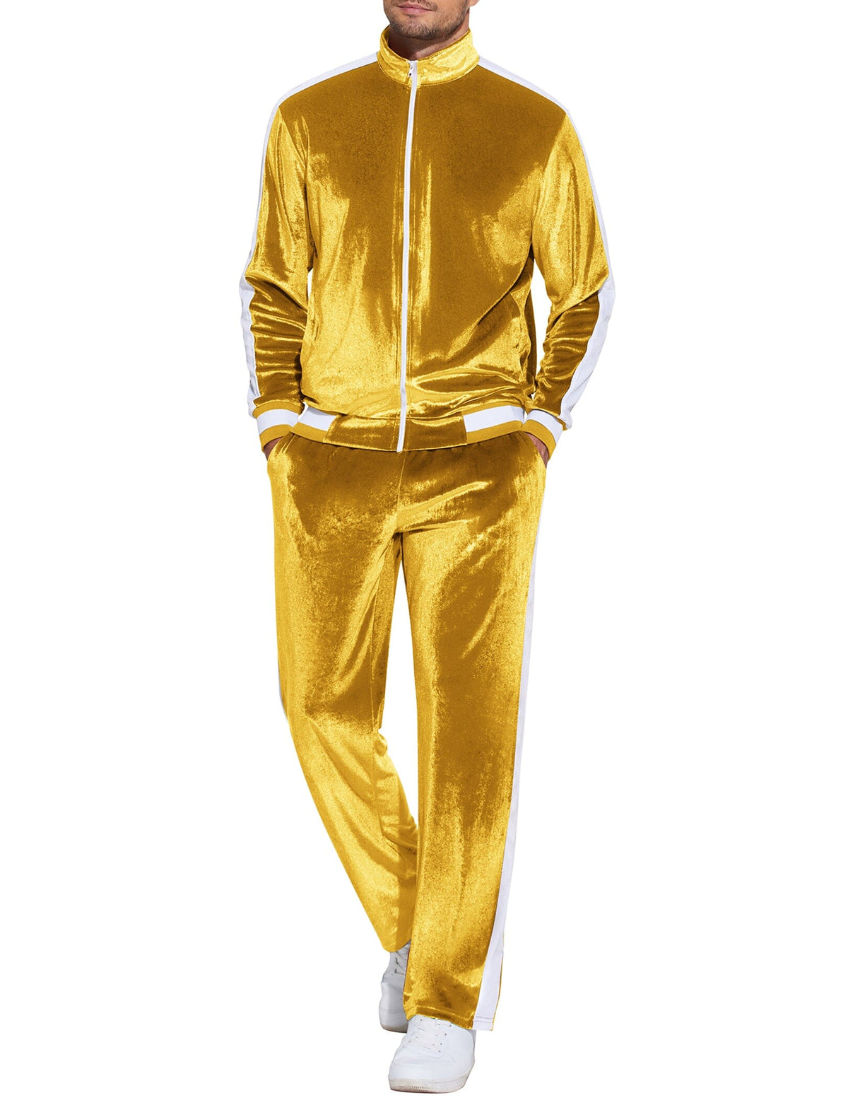 Soft Velour Velvet Tracksuit Set (US Only)