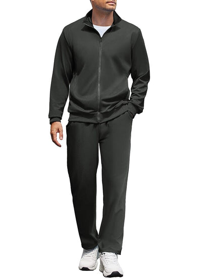 Casual Full Zip Tracksuit Set (US Only)