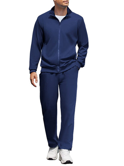 Casual Full Zip Tracksuit Set (US Only)