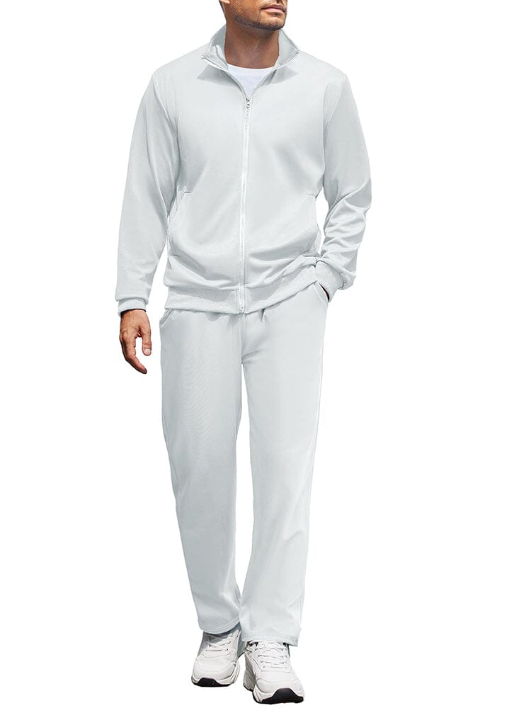 Casual Full Zip Tracksuit Set (US Only)