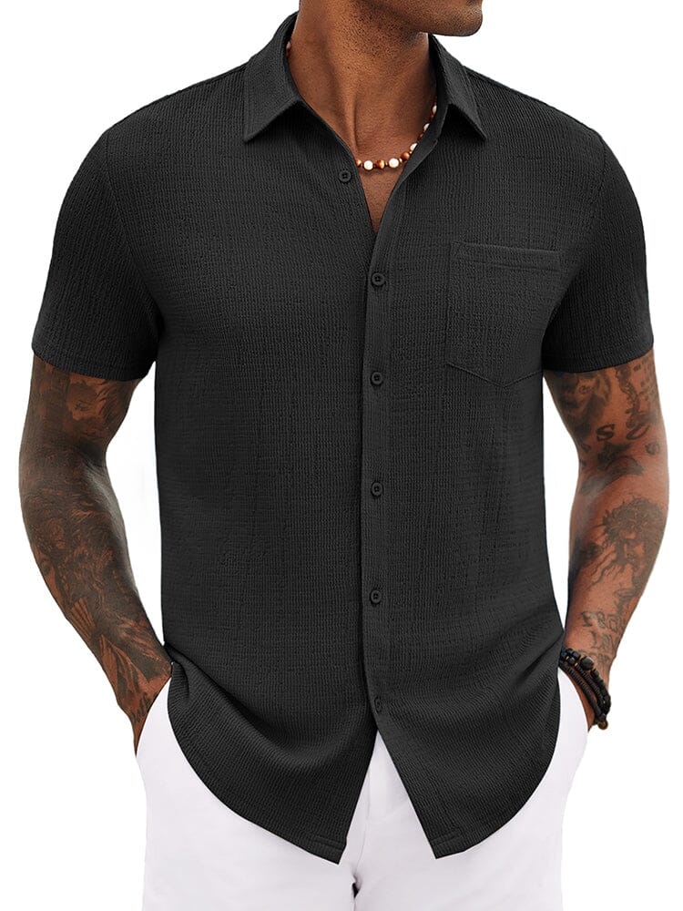 Casual Summer Textured Shirt (US Only)