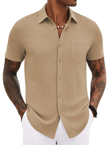 Casual Summer Textured Shirt (US Only)